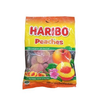 Kẹo dẻo Haribo đào PEACHES 80g