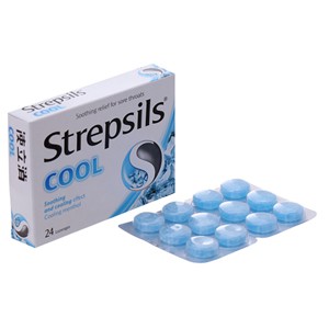 Viên ngậm  Strepsils Cool hộp 24 viên