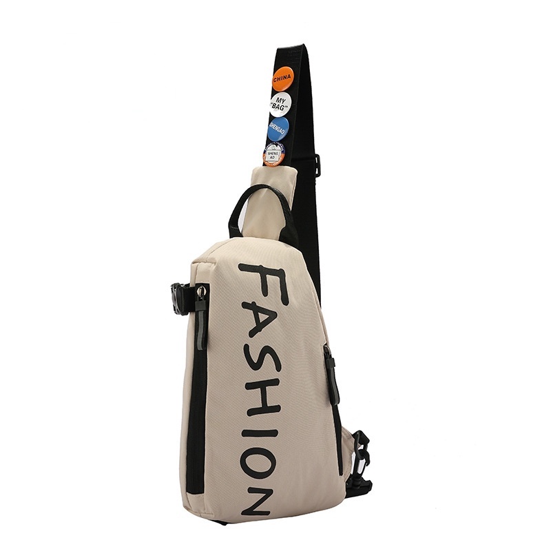 Túi đeo chéo ngực thiết kế đơn giản thời trang cá tính dành cho cặp đôi