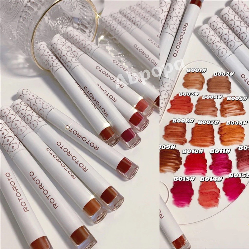 [Hàng mới về] Son Môi Dưỡng Ẩm Lâu Trôi Chống Thấm Nước Màu Lì Thiết Kế Hình Chú Gấu Dễ Thương