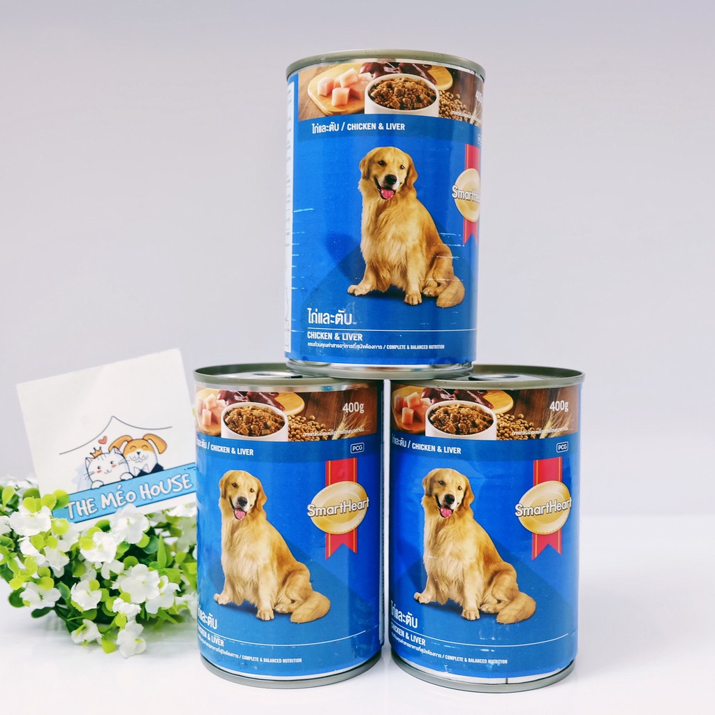 Pate cho chó Smartheart dạng lon