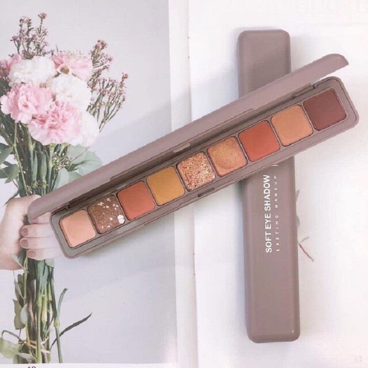 Bảng Phấn Mắt 9 ô Màu Nhũ Lameila Hàng Nội Địa Trung | BigBuy360 - bigbuy360.vn