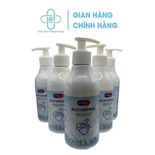 Gel rửa tay khô, Nước rửa tay khô, Gel sát khuẩn nhanh MEDZAVY bảo vệ da tay, vòi xịt