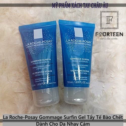 Gel Tẩy Tế Bào Chết La Roche-Posay Ultrafinr Scrub Sensitive Skin Dành Cho Da Dầu - Da Nhạy Cảm 50ml
