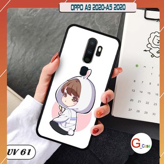Ốp điện thoại OPPO A9/ A5 2020 - lưng nhám viền dẻo