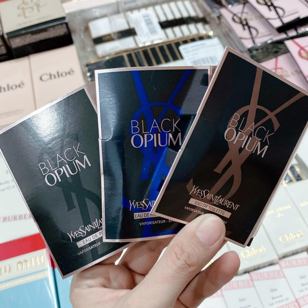 Vial Mẫu Thử Nước Hoa Mini Y.SL Yves Saint Laurent Mon Paris - Libre - Black Opium Đủ Loại 1.2ml