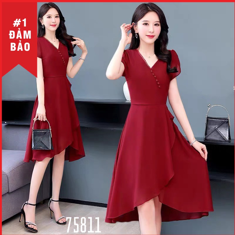 Đầm dự tiệc thiết kế nhẹ nhàng, nữ tính đủ size 30 đến 72kg - 75811 | BigBuy360 - bigbuy360.vn