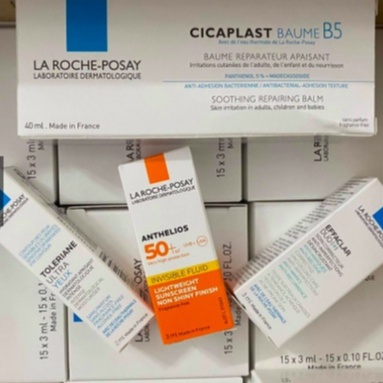 Sample các loại mẫu thử kem dưỡng da La Roche Posay