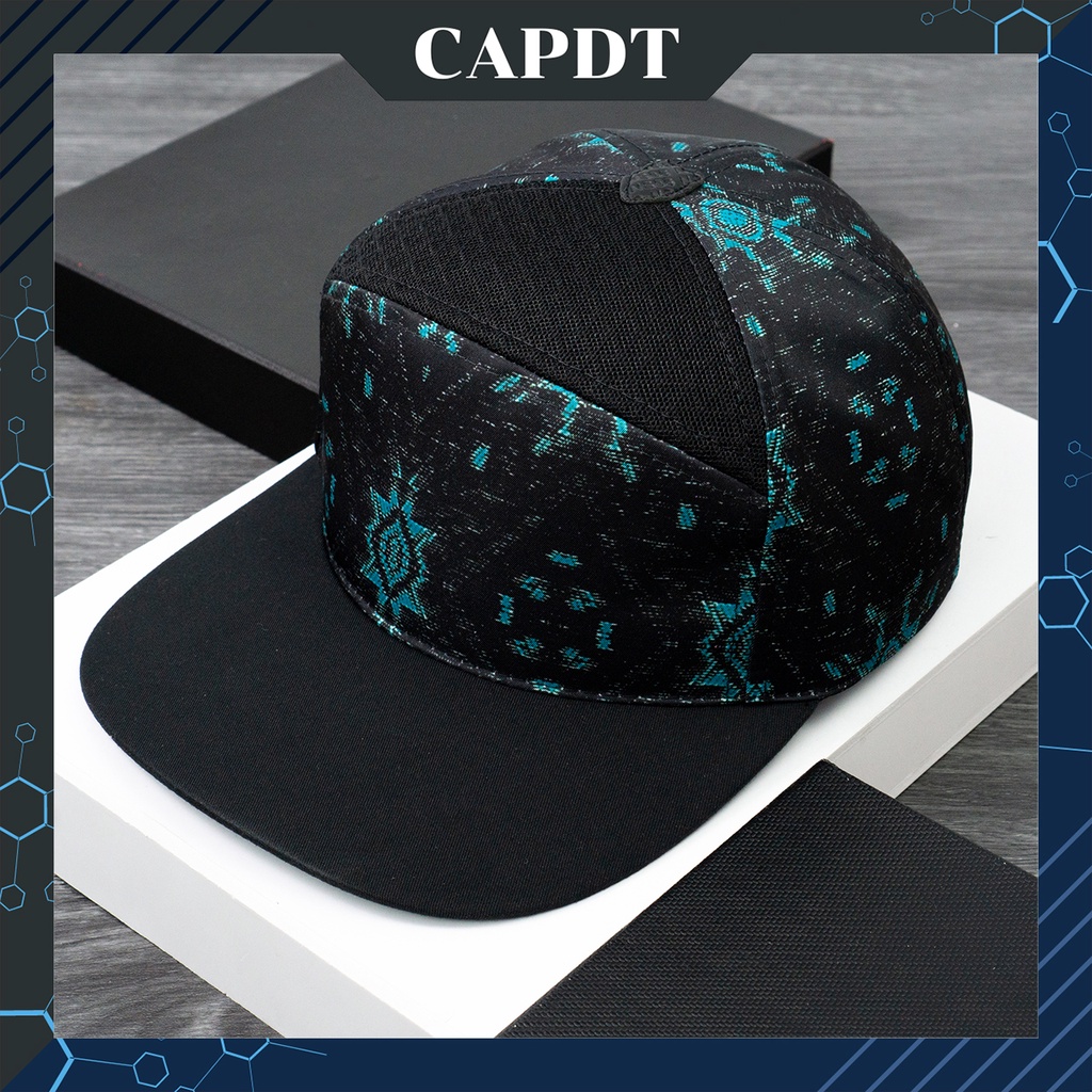 Mũ lưỡi trai snapback chính hãng CAPDT, nón kết nam vành ngang galaxy kiểu dáng hiphop vải dù cao cấp SON01