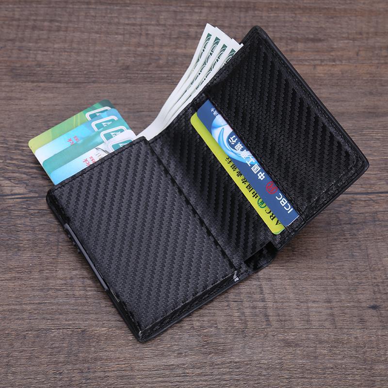 Ví Kẹp Tiền / Thẻ Tín Dụng Rfid Thông Minh Cho Nam