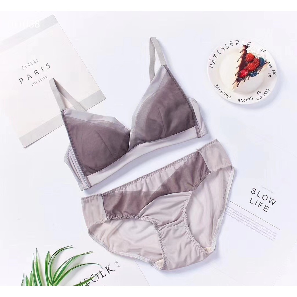 Bộ đồ lót đẹp cao cấp không gọng thoáng khí siêu hot BL03 | BigBuy360 - bigbuy360.vn