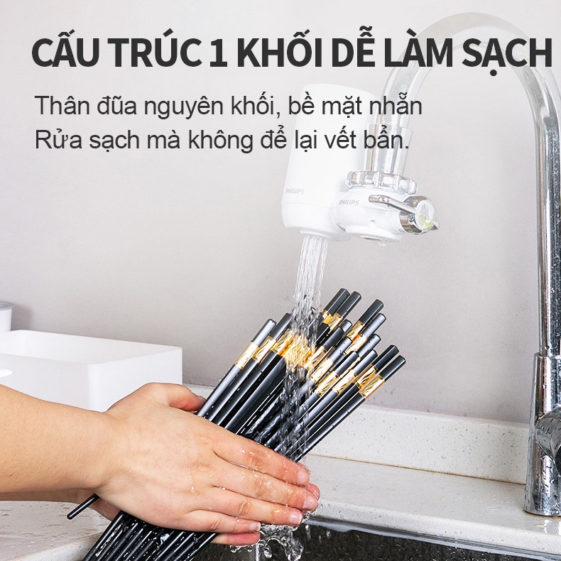 Hộp 10 đôi đũa mạ vàng SAGOKER, mã DUV948