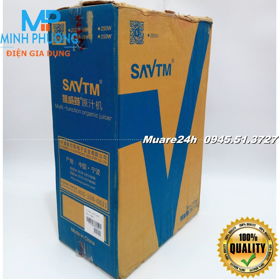 Bảo hành 12 Tháng Máy ép chậm công nghiệp SAVTM JE220 18M00 250W