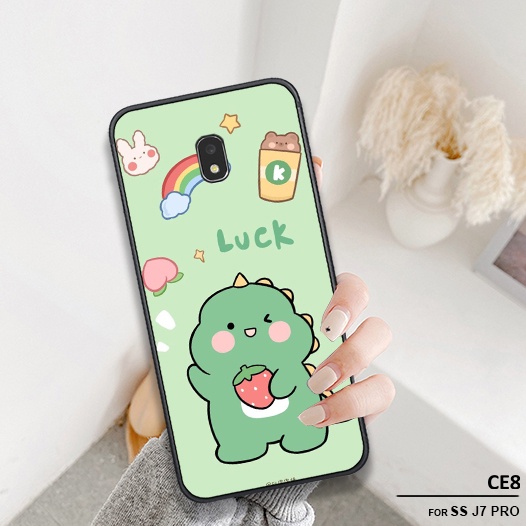 Ốp lưng samsung J7 Pro in hình 3D khủng long dễ thương rẻ đẹp
