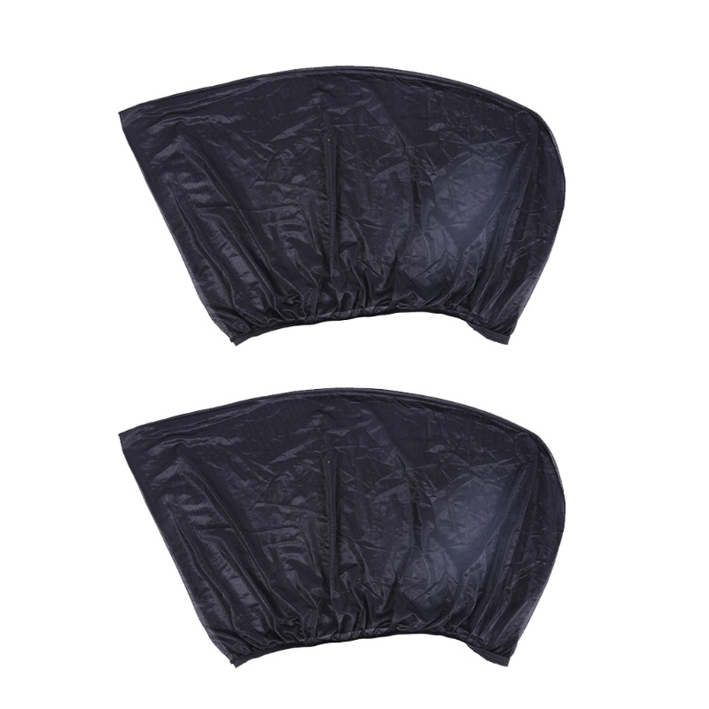 Set 2 Tấm Lưới Che Nắng Gắn Cửa Sổ Xe Hơi Chống Tia UV Có Thể Gập Lại