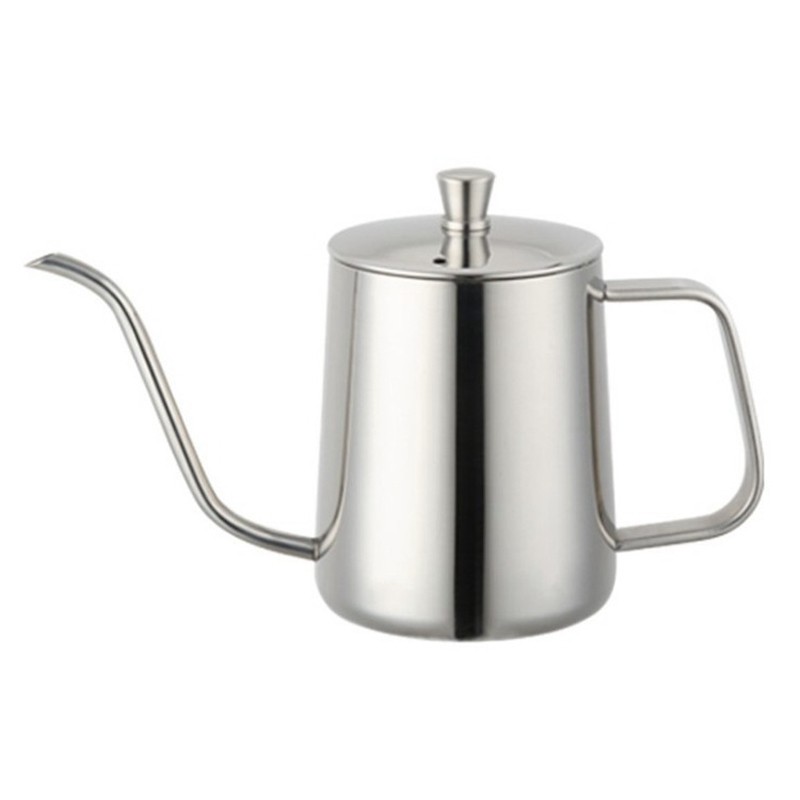 Bình đun nước cà phê Drip Inox có nắp 600ml