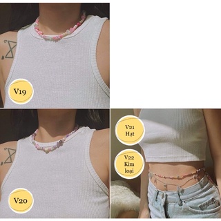 Vòng cổ - vòng đeo eo kết hạt