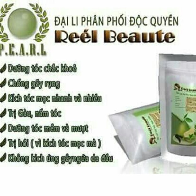 Túi lọc gội đầu thiên nhiên Réel Beaute 100% thiên nhiên