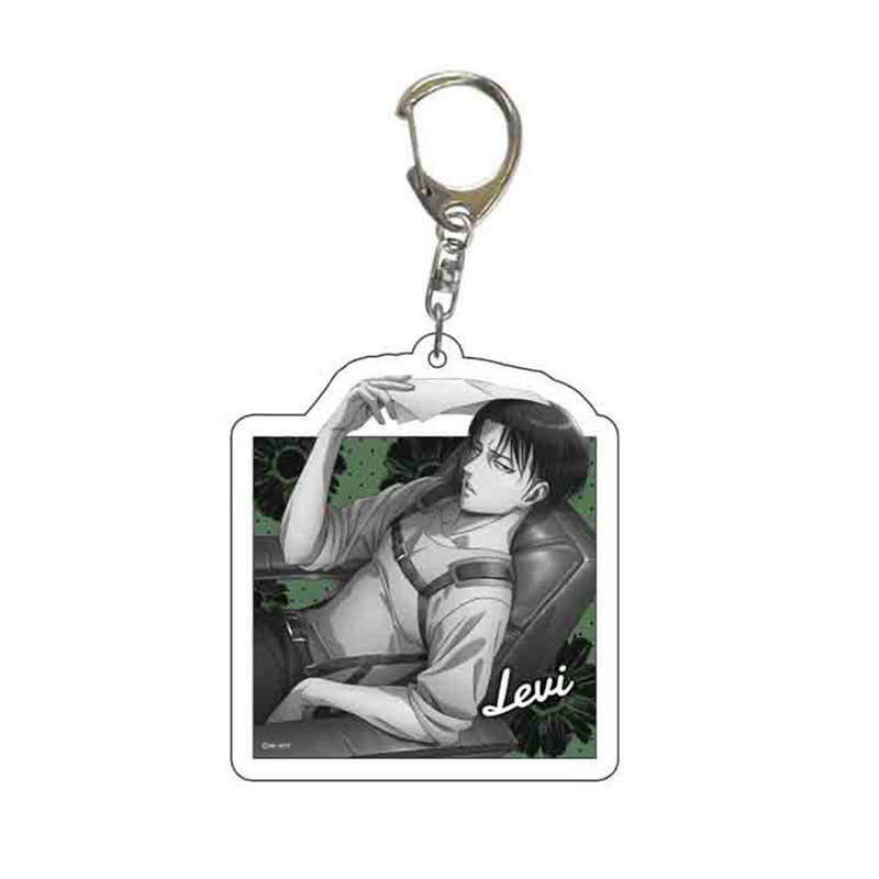 Móc khóa acrylic in hình Levi Ackerman phim Attack On Titan