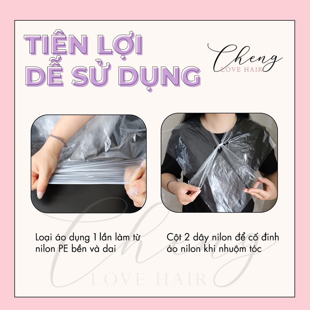 Áo choàng nhuộm tóc Chenglovehair, Chenglovehairs, Chengloveshair