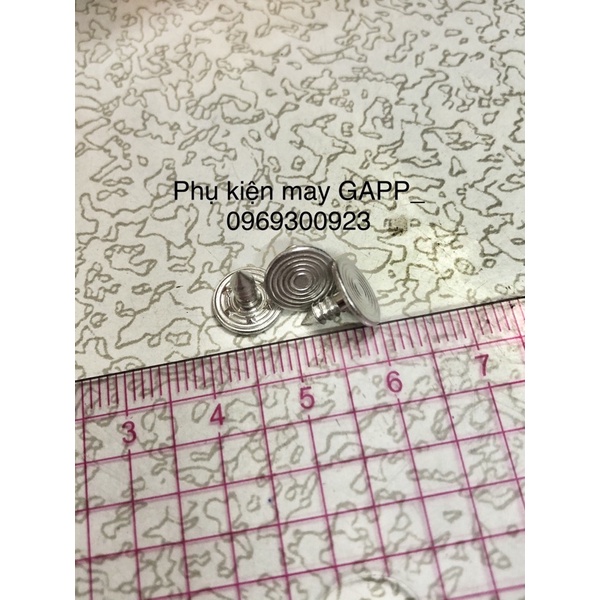 Combo 5 bộ Cúc đóng quần áo jean, đóng trang trí