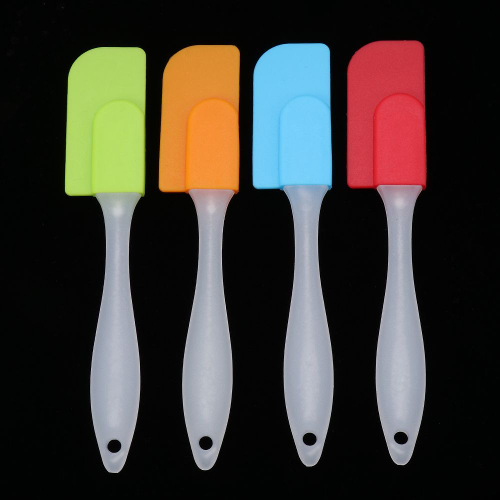 Dụng Cụ Làm Bánh Kem/Bơ Bằng Silicone Nhiều Màu DIY