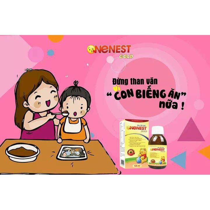 YẾN SÀO ONENEST GOLD– Hỗ trợ giúp trẻ ăn ngon, hết biếng ăn, tăng cân đạt chuẩn