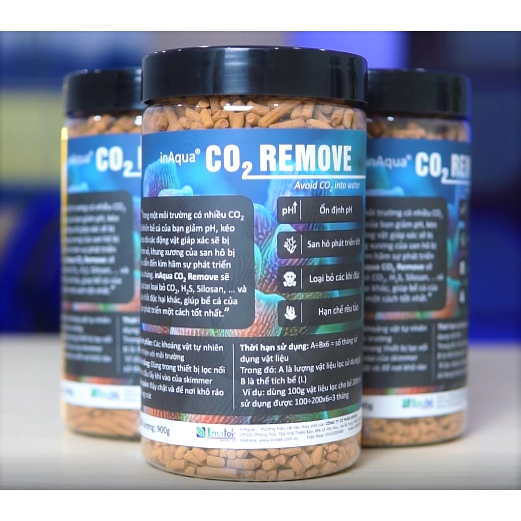 inAqua CO2 Remove - Loại bỏ CO2 cho hồ cá biển