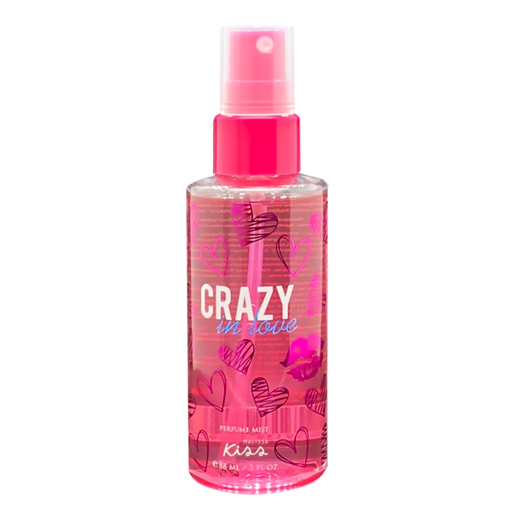 Xịt Thơm Hương Crazy In Love Malissa Kiss Perfume Body Mist 88 ml