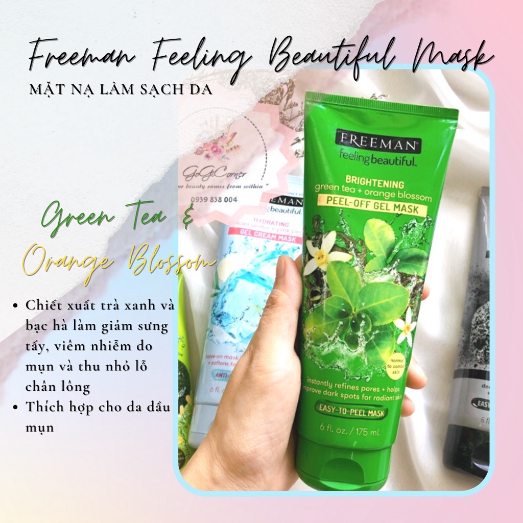 MẶT NẠ FREEMAN FEELING BEAUTIFUL MASK 175ML