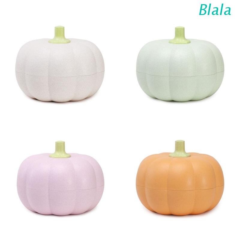 Khay Đựng Trái Cây/ Snack Hình Bí Ngô Có Nắp Tháo Rời Được Tiện Lợi Dành Cho Phòng Khách/ Bàn Cà Phê/ Bàn Ăn
