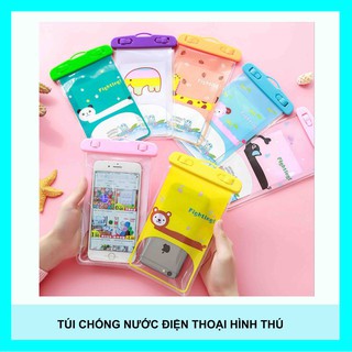Túi Chống Nước Điện Thoại Hình Thú ( 12 Mẫu)