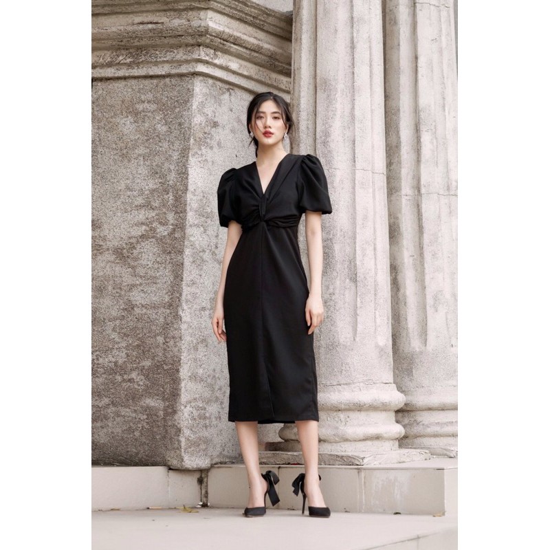 ĐẦM VÁY MERRY 8 RẬP THIẾT KẾ - DÁNG MAXI DÀI KHÔNG KÈM HOA CÀI | BigBuy360 - bigbuy360.vn