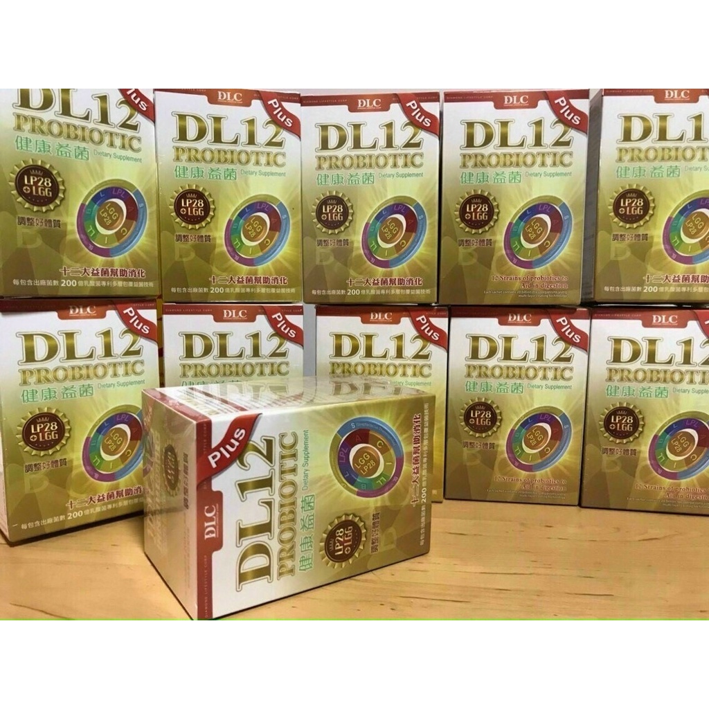 DL12 Probiotic men Vi Sinh 12 Chủng giúp hệ tiêu hóa khỏe mạnh