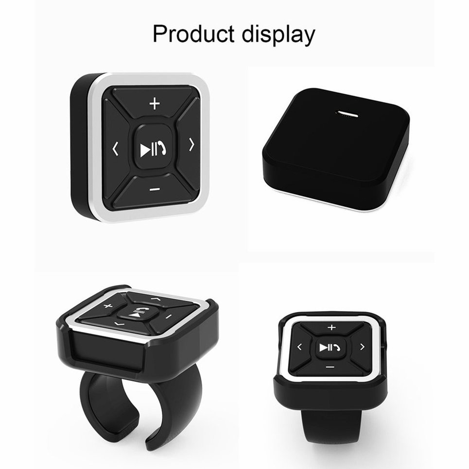 Multifunctional Wireless Button Controller For Car And Bicycle Steering Wheel