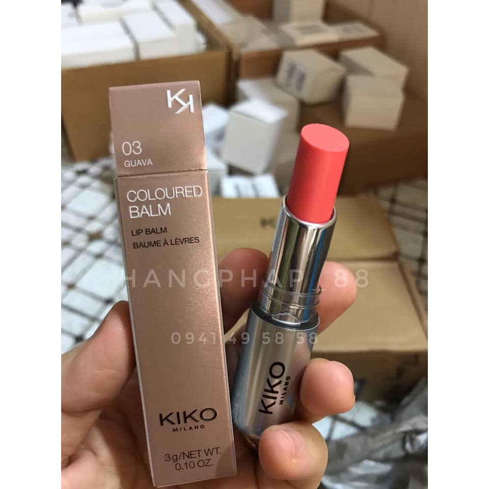 Son dưỡng môi có màu Kiko Coloured Balm