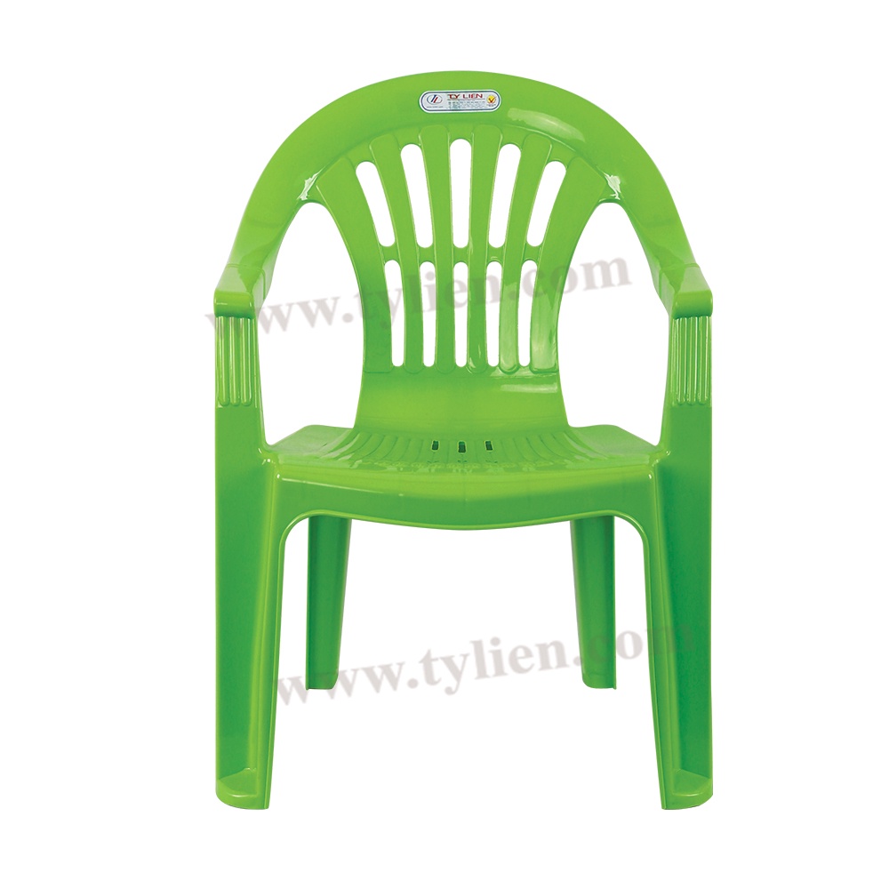 Ghế nhựa tựa lưng 6 sọc
