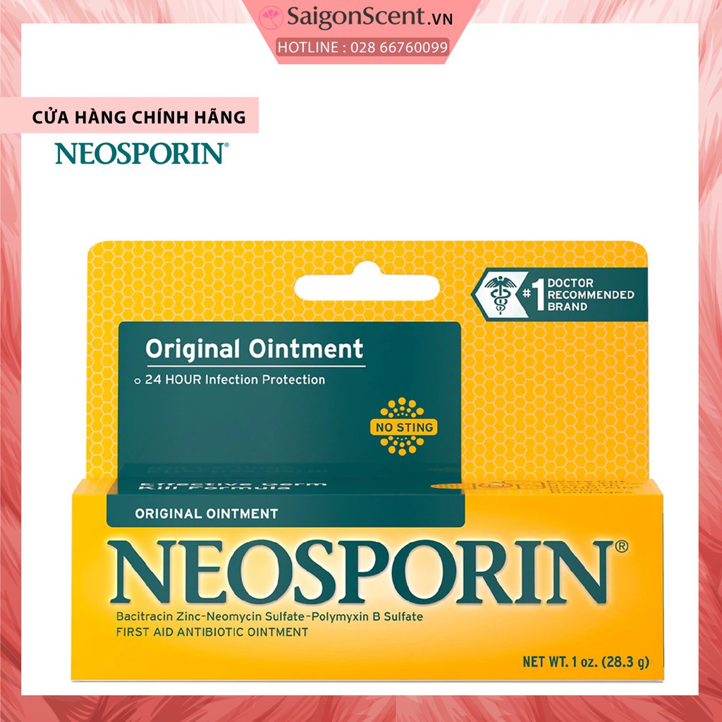 [Chọn Size] Gel mỡ giảm sẹo Neosporin Original Ointment ( 14.2g / 28.3g )