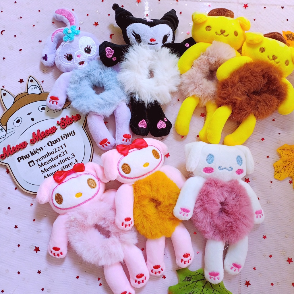 ❣️Ảnh MeowMeow❣️ Dây Cột Tóc Hình Gấu Bông Hot Trend Siêu Xinh- Cột Tóc Gấu Bông❣️❣️❣️