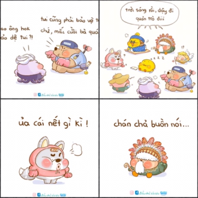 Bộ Ma sói one night phiên bản cute ❤️