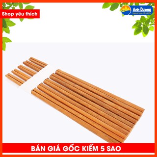 Vỉ 10 đôi đũa gỗ tiện lợi