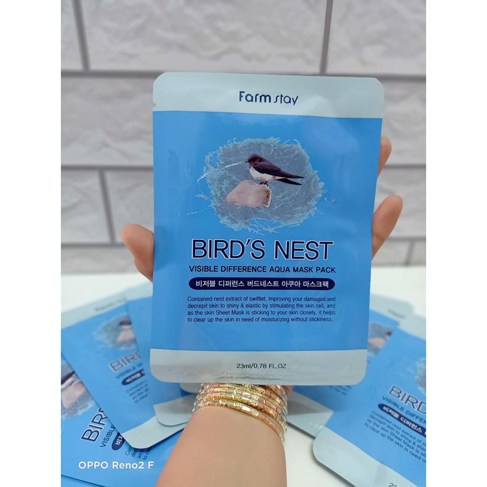 Mặt Nạ Dưỡng Da Farm Stay Yến