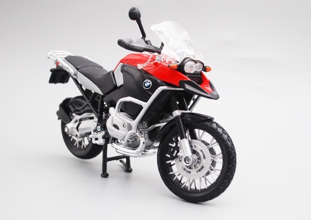 Mô Hình Xe Mô Tô 1:12 BMW R 1200 GS  Maisto - Trưng bày , sưu tầm