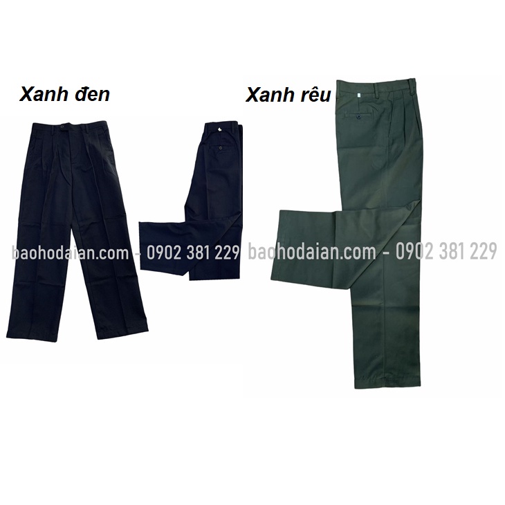 Quần tây công sở, quần bảo vệ vải kaki thành công cao cấp