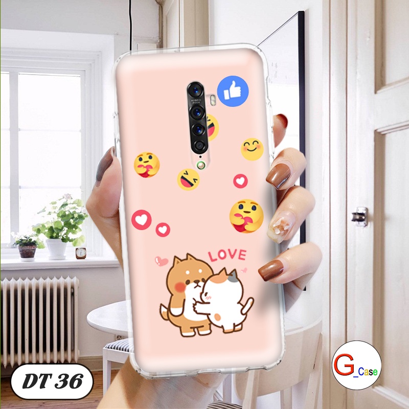 Ốp lưng điện thoại Oppo RENO 2 dẻo trong in hình