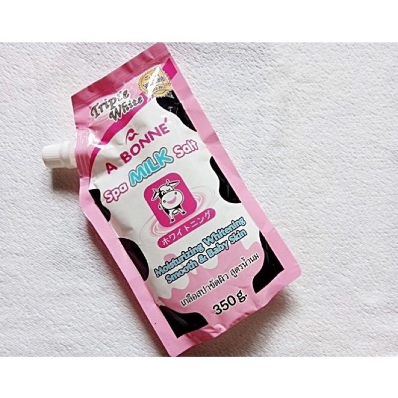 Muối tắm tẩy tế bào chết sữa bò A bonne spa miữa