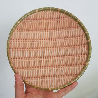 Đĩa nhựa phíp giả mẹt 20cm hàng cao cấp