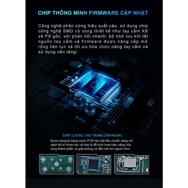 Tay cầm chơi game có dây Rapoo V600 - Cổng USB - HÀNG CHÍNH HÃNG 100% - BẢO HÀNH 24 THÁNG ĐỔI MỚI