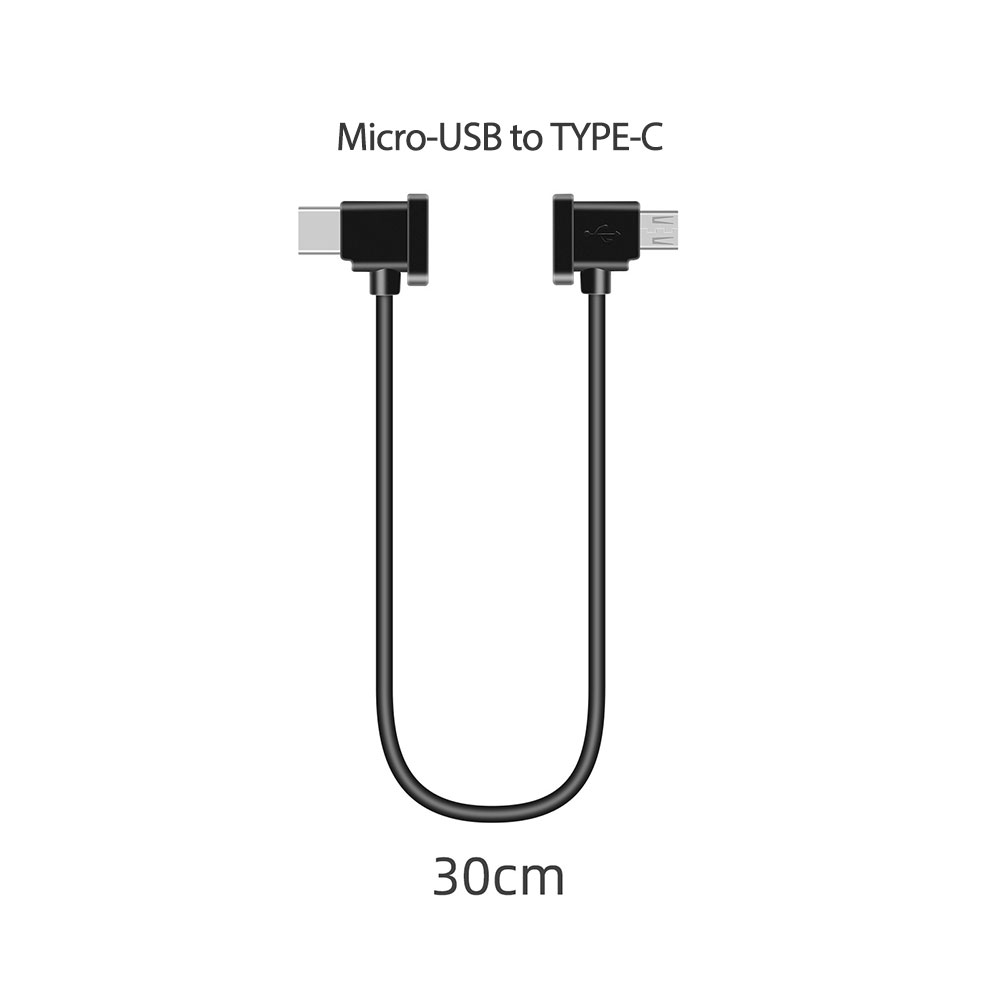 1 Cáp Sạc Micro-Usb Sang Lightning / Type-C / Micro-Usb 15 / 30cm Cho Dji Spark / Mavic Mini / Mavic 2 / Mavic Ele