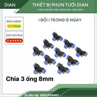 SET 10 T kết nối nhanh ống 8mm